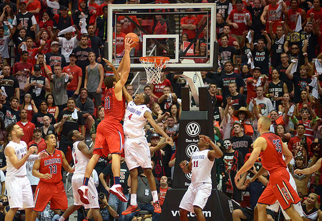 Aaron Gordon has no trouble throwing down dunks; instead, he's trying to improve his jump shot.